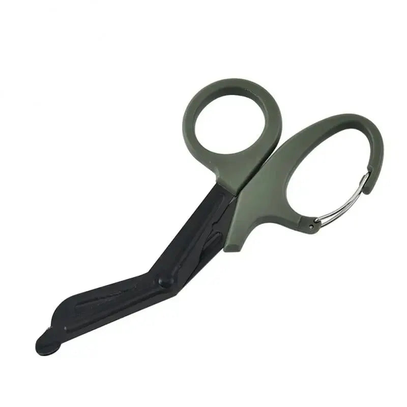 Carbou 18.5cm EMT Trauma Bandage Shears – Tactical Medical Scissors for Emergency & Outdoor Use